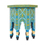 Marocký dřevěný stolek