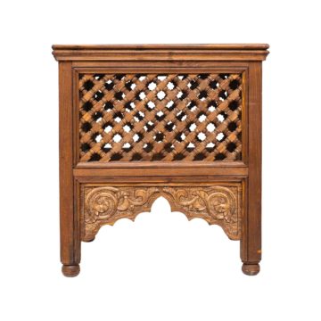 Orientální dřevěný stolek