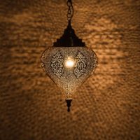 Luxusná mosadzná lampa Belouta mala_2