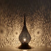 Luxusná mosadzná lampa Charda