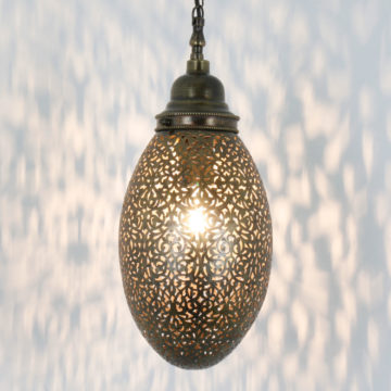 Luxusní mosazná lampa