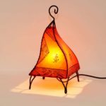Orientální kožená lampa