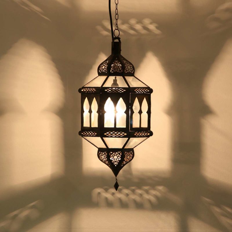 Orientální marocká závěsná lampa