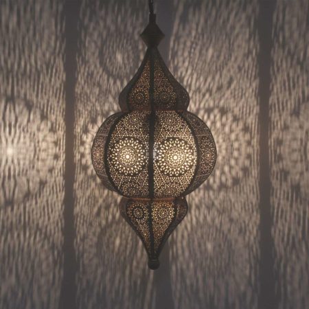 Orientální marocká závěsná lampa