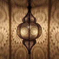 Orientálna závesná lampa Moulouk