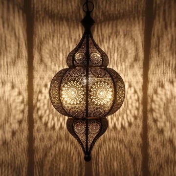 Orientální marocká zavěsná lampa