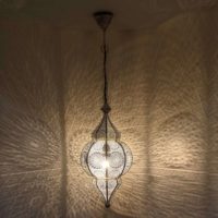 Orientálna závesná lampa Jamila 3