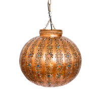 Orientálna medená lampa Hanief